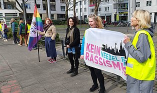 Demonstrantin*innen