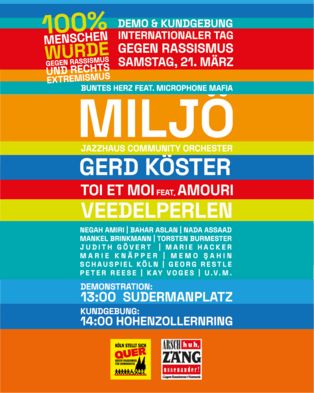 Plakat zur Demo